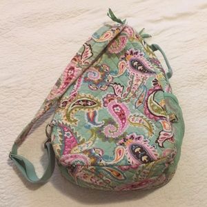 Vera Bradley Tutti Fruitti Tennis Sling Backpack